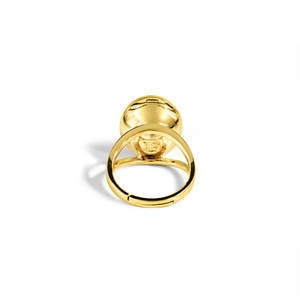 Sphere Secret Ring - Gold